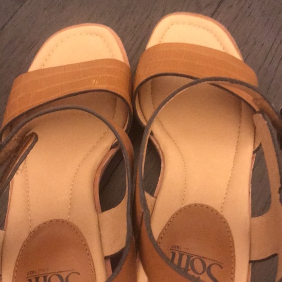 Sofft  Garin Wedge Sandal Sz 9M New - Picture 11 of 14